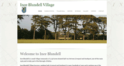 Desktop Screenshot of inceblundellvillage.co.uk